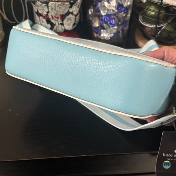 Kate Spade Light Blue and Cream Crossbody Bag - Picture 7 of 7